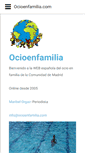 Mobile Screenshot of ocioenfamilia.com